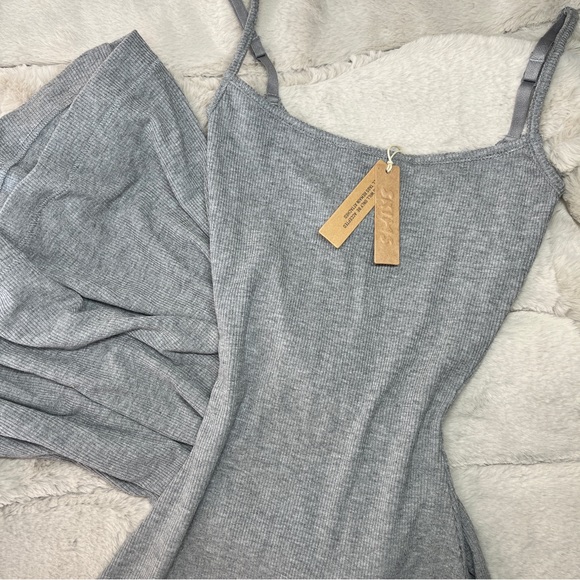 Skims soft lounge long slip dress - Picture 2 of 2